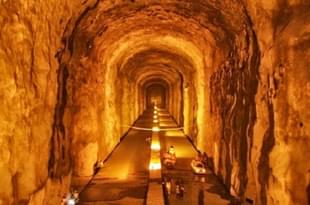 A strategic oil reserve near Visakhapatnam (Indian Strategic Petroleum Reserves Limited)