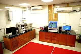 Genome sequencing facility at Lok Nayak Hospital's genetic laboratory in Delhi. 