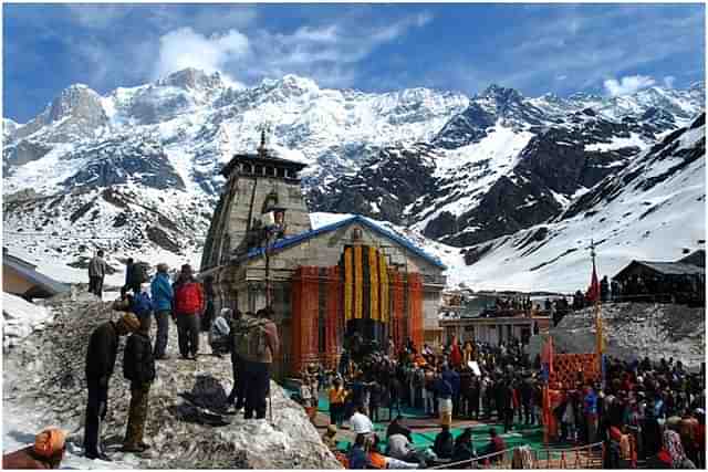 Kedarnath temple in Uttarakhand.