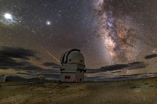'Perseids meet Himalayan Chandra Telescope!' Dorje Angchuk took this picture on 7 July 2021 at the Indian Astronomical Observatory, Hanle.