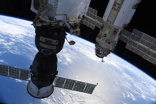 The Nauka Multipurpose Laboratory Module with the International Space Station (Representative Image) (Photo: Roscosmos/Twitter)