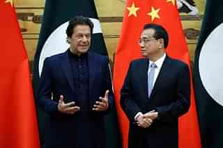 Pakistani PM Imran Khan and Chinese premier Li Keqiang.