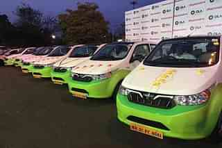 Mahindra e2o cars operated by Ola