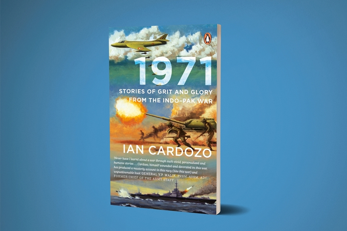 Cover of the book '1971: Stories of Grit and Glory from the Indo-Pak War' by Ian Cardozo