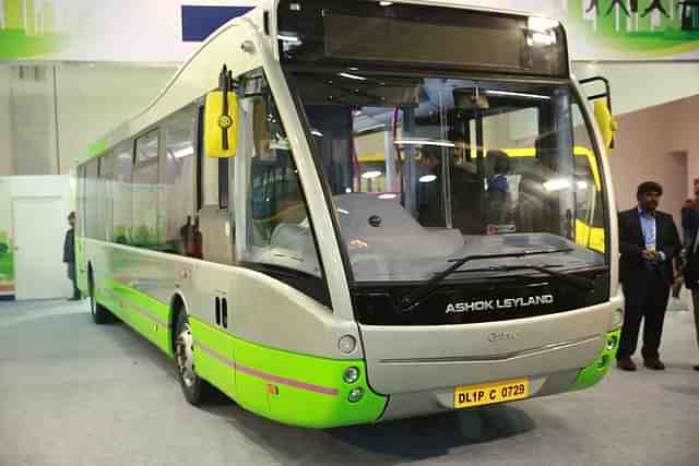 An electric bus from Ashok Leyland (Image credit: AutoCarPro)