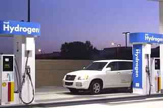 A hydrogen filling station. (representative image) (via Twitter/@thebetterindia)