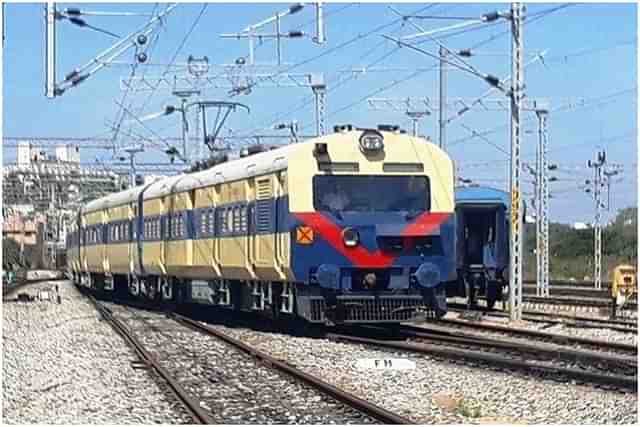 A MEMU train.