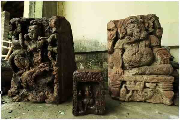 Idols recovered beneath a garbage heap, by researchers from Rediscover Lost Heritage. 