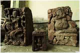 Idols recovered beneath a garbage heap, by researchers from Rediscover Lost Heritage. 