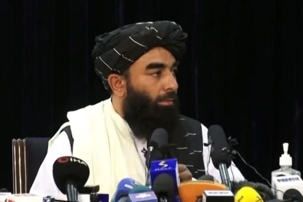 Taliban spokesman Zabihullah Mujahid