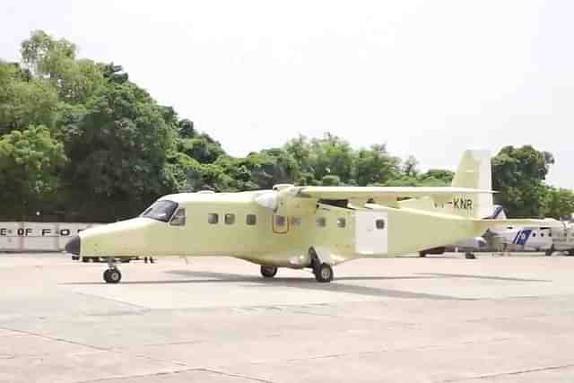 HAL's Hindustan-228 or the civil variant of Do-228.