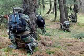 Indian Army carrying out an encounter. (Representative Image)