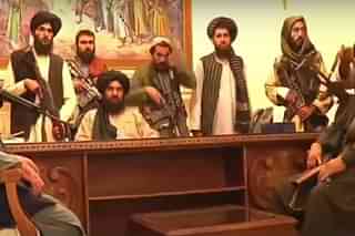 Taliban at Afghan Presidential Palace (representative image)