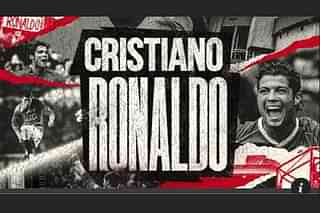Cristiano Ronaldo (Image Via Manchester United Twitter Handle)