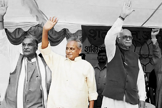 Kalyan Singh at a BJP event in the 1990s