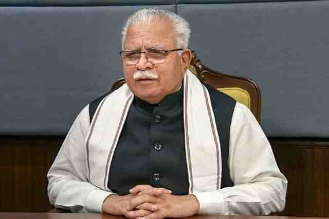 Haryana Chief Minister Manohar Lal Khattar (Representative Image)