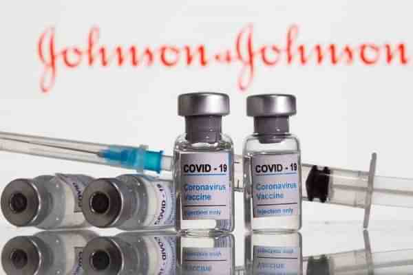 (A picture of vaccine vials from Johnson and Johnson)