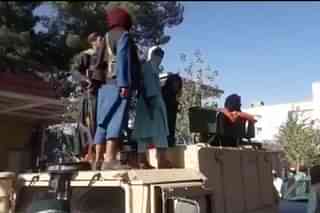 Taliban terrorists in Herat city, Afghanistan (Pic Via Twitter)