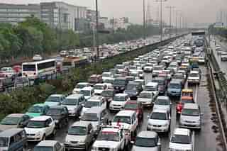 A Representative Image. Traffic in Bengaluru