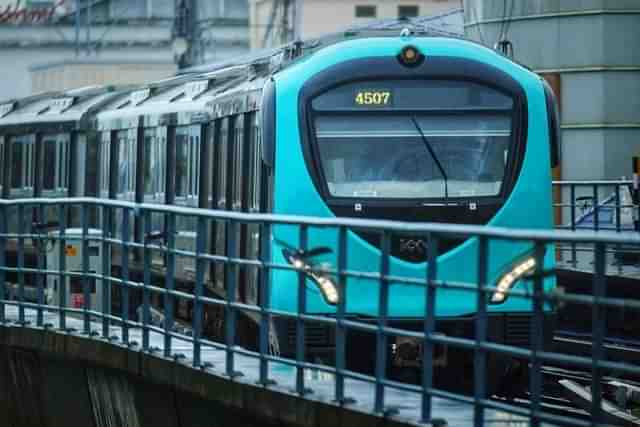 The Kochi Metro Rail (via Twitter)