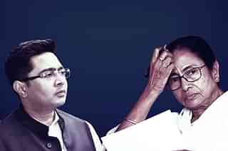 West Bengal Chief Minister Mamata Banerjee and her nephew Abhishek Banerjee. 