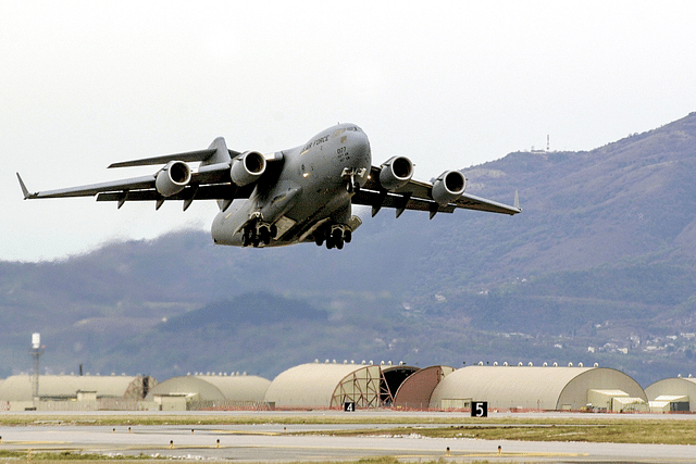 C-17 jet.