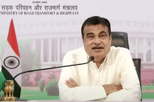 Union Minister Nitin Gadkari (Pic Via  Youtube)