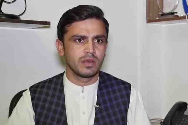 TOLO News Journalist Ziar Khan Yaad was beaten up by Taliban in Kabul (Pic Via TOLO News/Twitter)