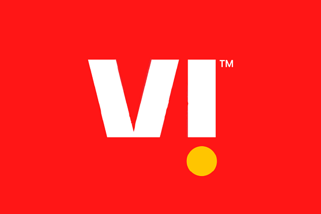 The Vodafone Idea logo.