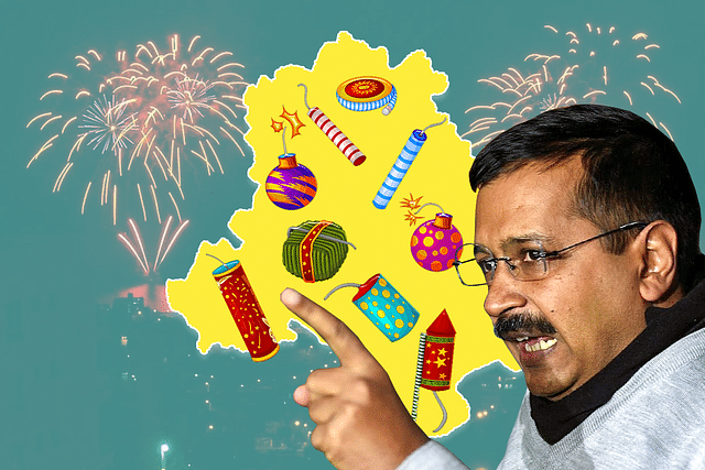 This is not about Kejriwal alone, for governments headed by other parties have also banned firecrackers, if the high courts or the Supreme Court had not banned them already. 