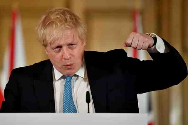 Britain’s PM Boris Johnson.&nbsp;