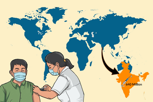 August saw major vaccination success.