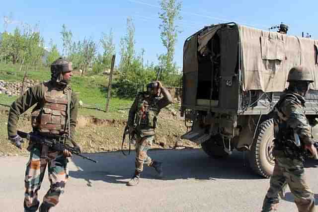 Indian Army soldiers.