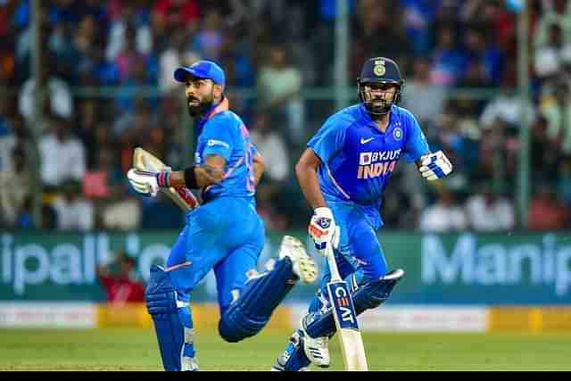 Rohit Sharma and Virat Kohli