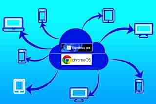Contest in the Clouds: Windows and Chrome now compete for the Cloud PC market (Pete Linforth /Pixabay)