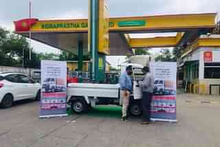An IGL CNG station. (Picture: Twitter)