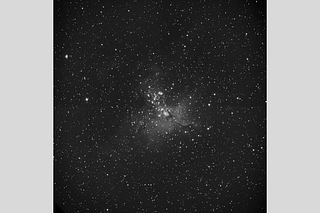 M16 (Eagle Nebula and the Pillars of Creation), observed using the GROWTH-India telescope