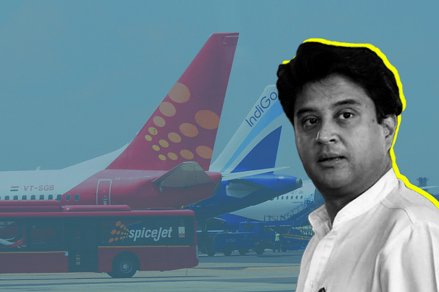 Jyotiraditya Scindia, Minister for Civil Aviation.