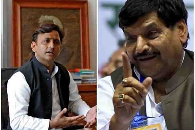 Shivpal Singh Yadav and 
 Akhilesh Yadav