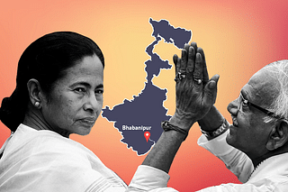 CM Mamata Banerjee (left) and Sovandeb Chattopadhyay (right)