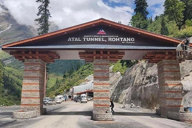 Atal Tunnel at Rohtang in Himachal Pradesh (Pic Via Twitter)