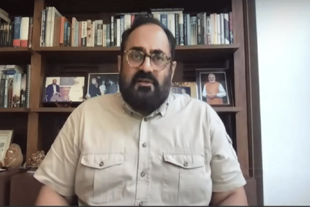 MoS IT Rajeev Chandrasekhar