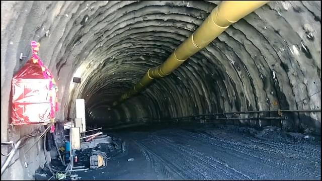 Zojila tunnel.