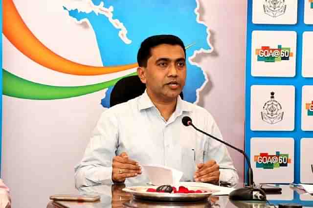 Goa CM Pramod Sawant (Pic Via Twitter)