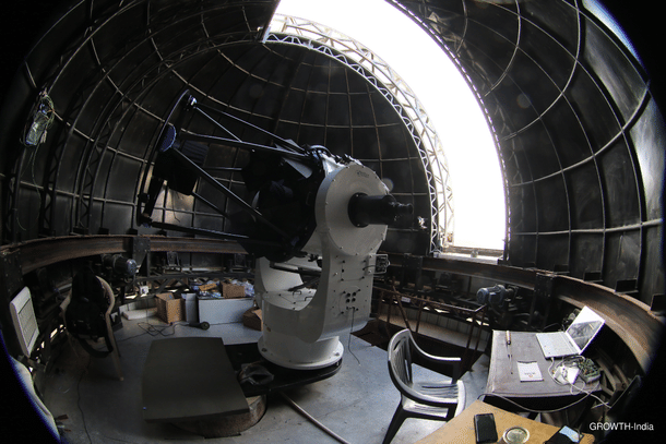 GROWTH-India is India's first fully robotic optical research telescope. (Photo: GROWTH-India)