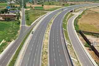 A Representative Image. A section of Ambala - Kotputli Greenfield Expressway (MoRTH)