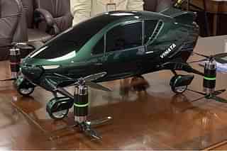 Model of hybrid flying car