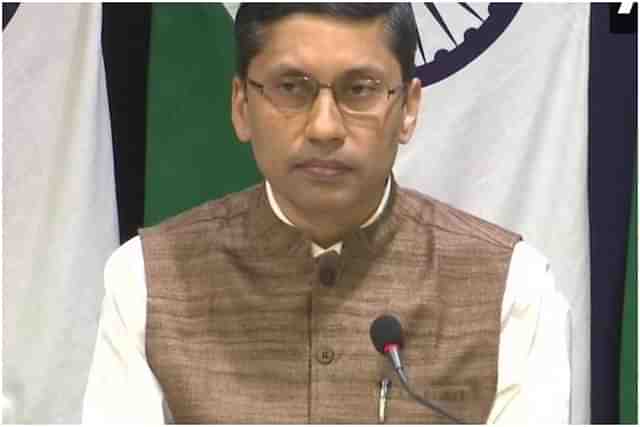 MEA spokesperson Arindam Bagchi