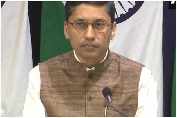 MEA spokesperson Arindam Bagchi.