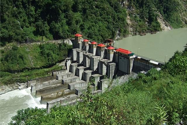A Representative Image. Teesta-V hydro power station in Sikkim (NHPC)